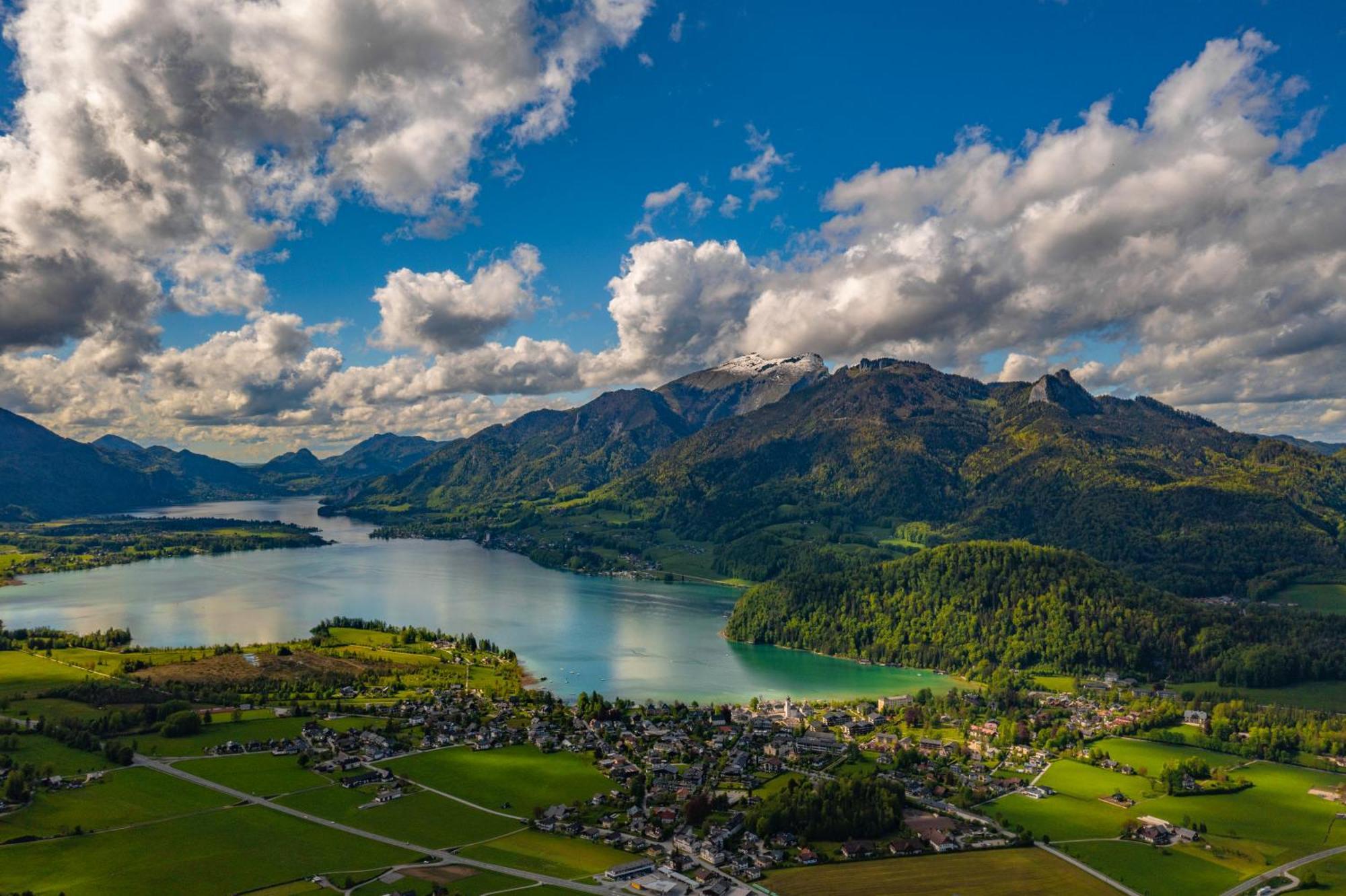 Suite Apartment Modern Getaway - Neu Renoviert - Strobl Am Wolfgangsee ストローブル エクステリア 写真